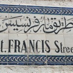 Old street sign