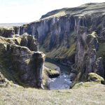 Steep cliffs