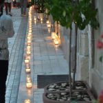 Candle row Candle row